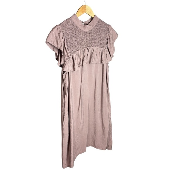a new day Dresses & Skirts - a new day Women's Mini Dress in mauve —button call out! See pics